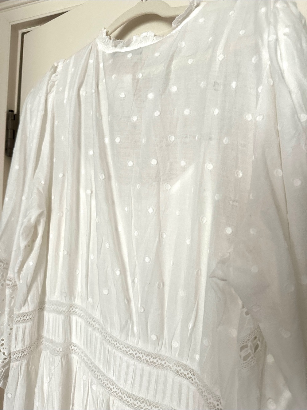 NWT Vineyard Vines White Eyelet Tiered Maxi Dress - Picture 9 of 13